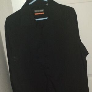 Geoffrey Beene Men's Classic Black Shirt Jacket